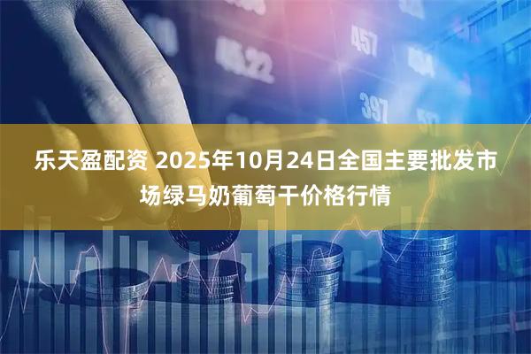 乐天盈配资 2025年10月24日全国主要批发市场绿马奶葡萄干价格行情